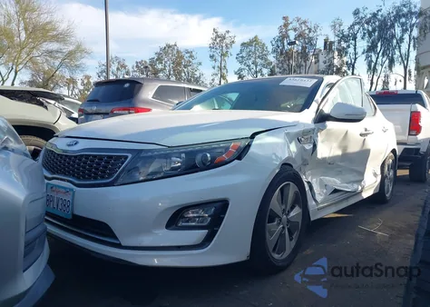 2016 Kia Optima Hybrid Ex z USA, uszkodzony, nr VIN KNAGN4AD9G5092518